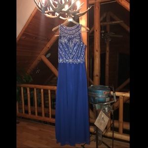 Long Blue Prom Dress 💙